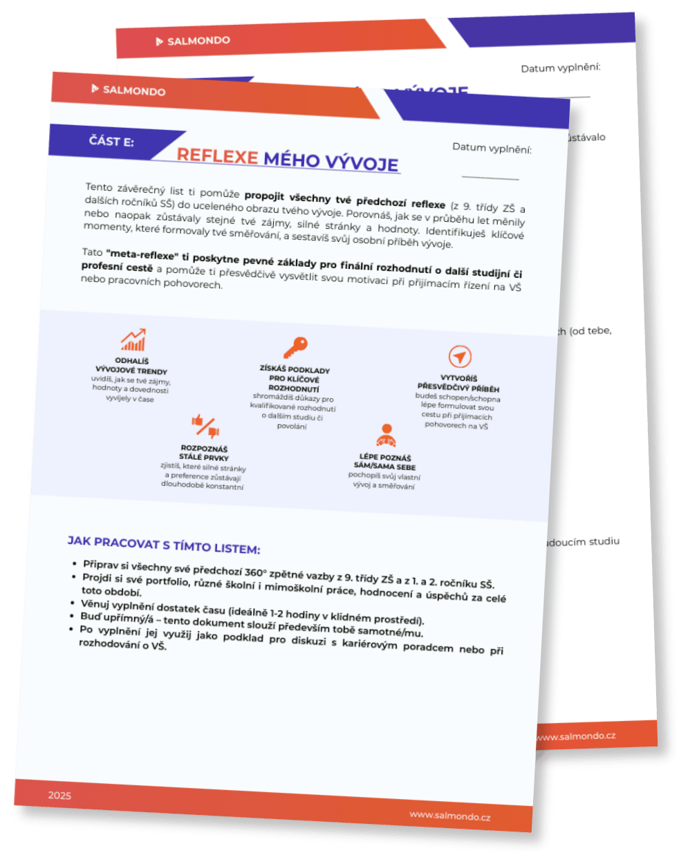 360° zpětná vazba - závěrečná reflexe